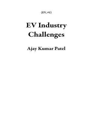 cover image of EV Industry Challenges
